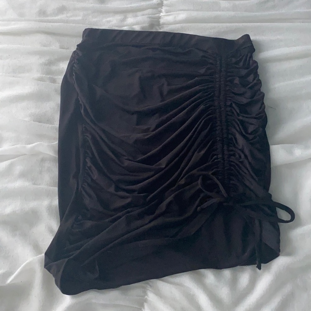 black align cinch mini skirt NEW WITH TAGS